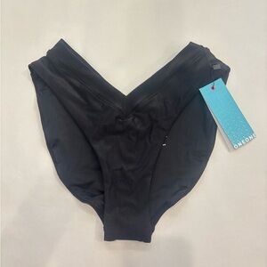 OneOne Swim Jesse black bottom size small